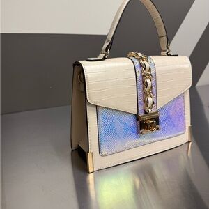 Aldo Cream and Iridescent crossbody-handbag